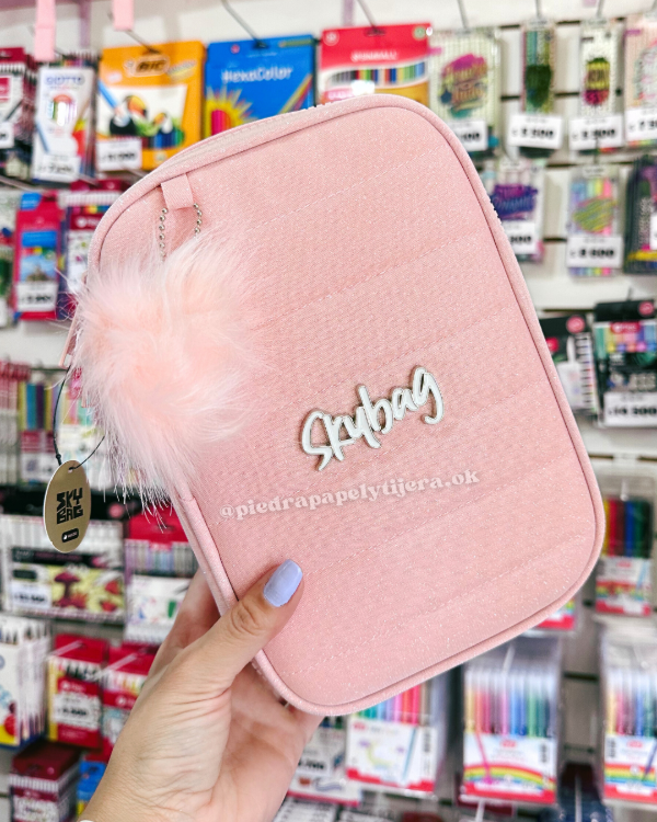 Producto - Cartuchera box organizador Skybag rosa