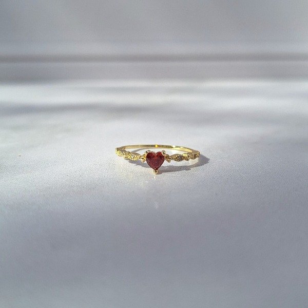 Producto - Anillo promesa Golden Red