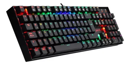 Producto - Teclado Gamer Redragon Mitra K551 Spanish Red Switch Black