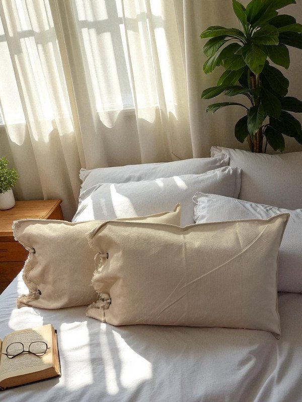 Producto - Almohadon Mura beige 50x70 cm - Fundas desde 30.000