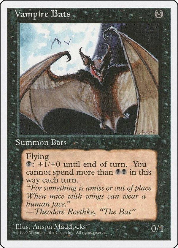 Producto - Vampire Bats  Fourth Edition