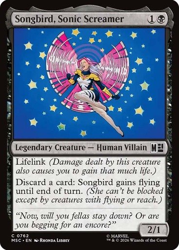Producto - Songbird, Sonic Screamer