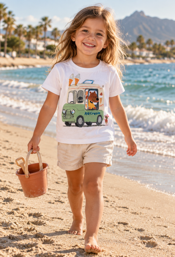 Producto - Remera Infantil - OSITO HELADERO - 0