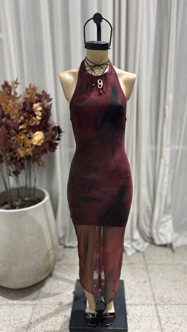 Producto - VESTIDO LAYLA - BORDO