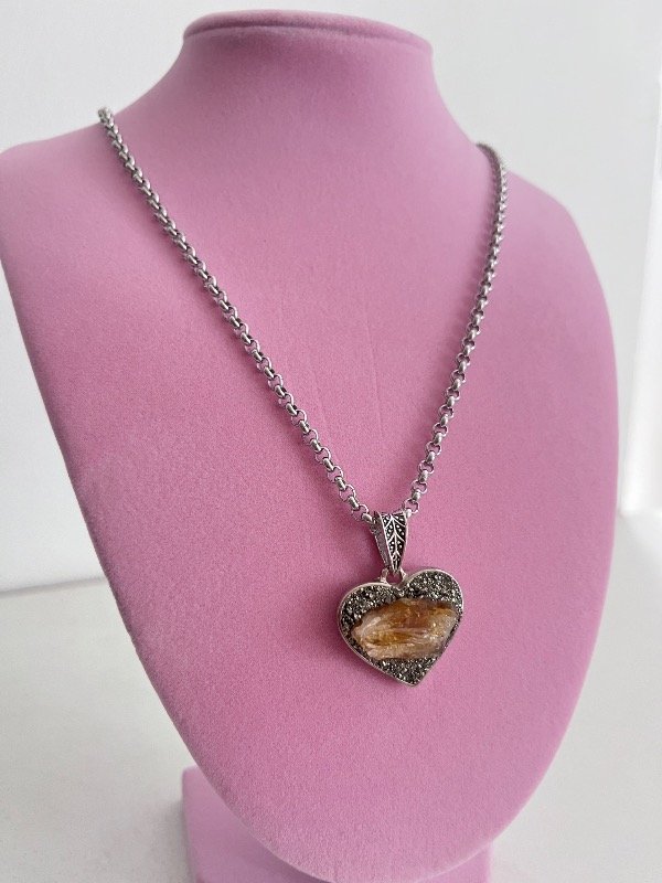 Producto - Collar pirita con citrino