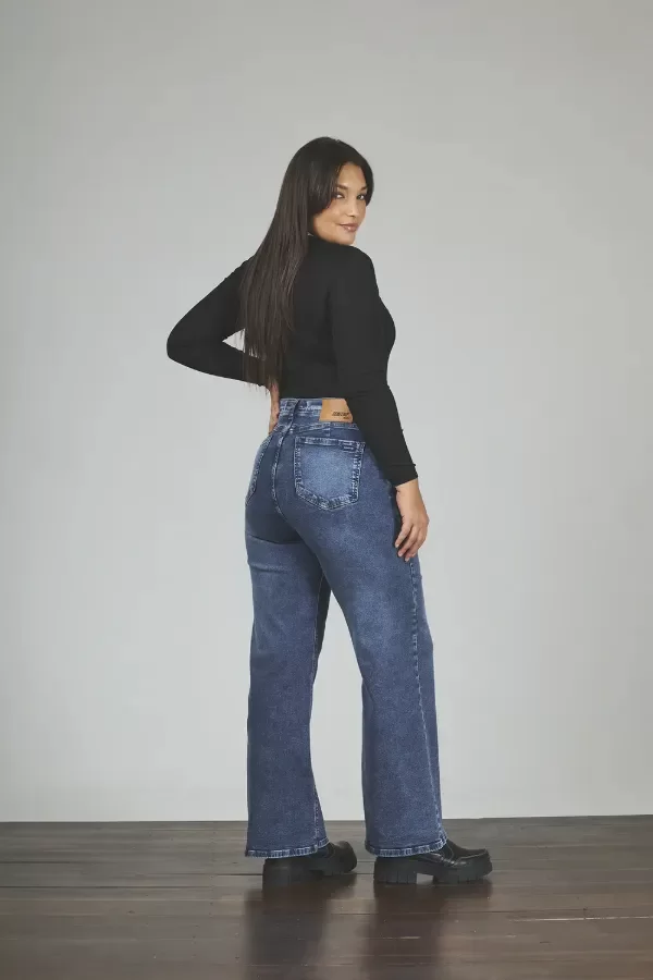 Producto - Jean Wide Leg Lexi Tiro Alto - 1