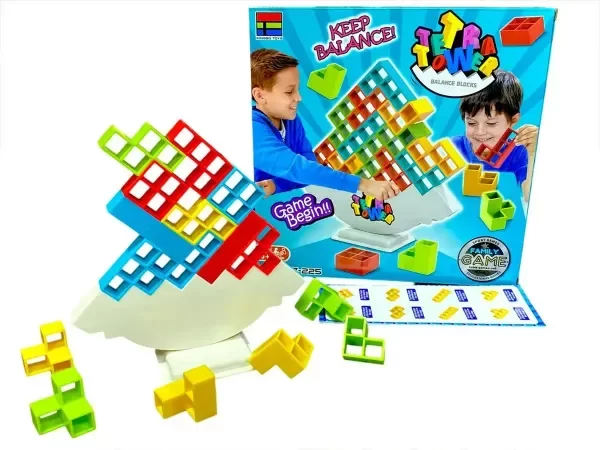 Producto - TORRE TETRIS JUEGO EQUILIBRIO DIDACTICO TETRA TOWER