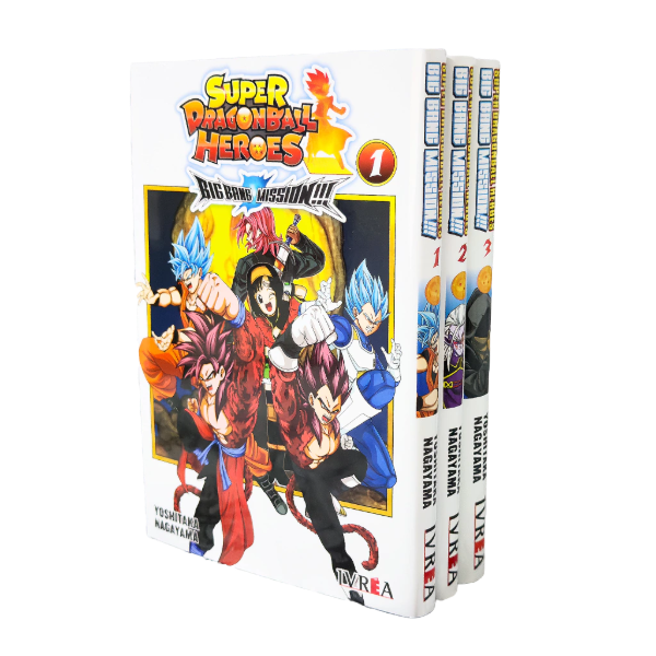 Producto - SUPER DRAGON BALL HEROES: BIG BANG MISSION (3 TOMOS)