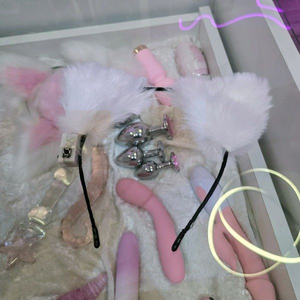 Producto - Orejitas Kitty (rosa/blanco) - 5