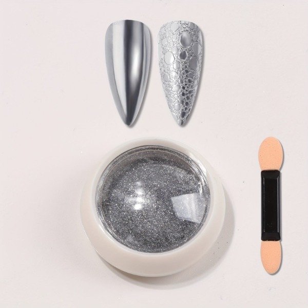 Producto - Polvo Cromado Plateado