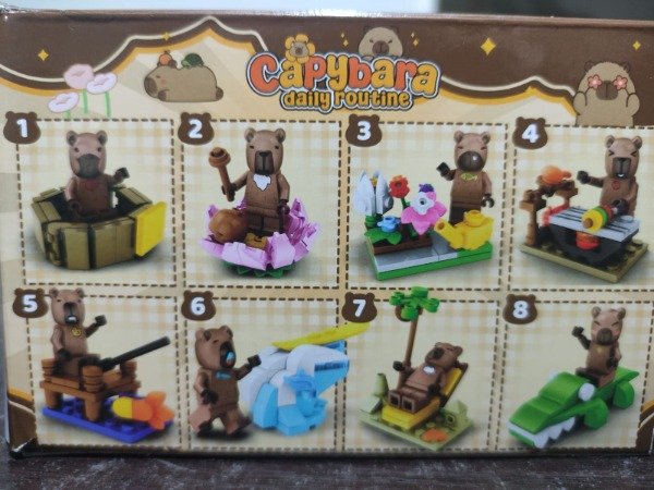 Producto - LEGOS CAPYBARA 43/47PCS