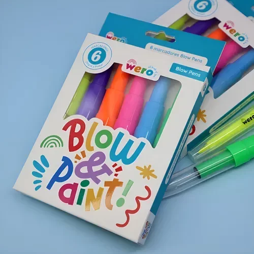 Producto - BLOW PAINT CON STENCIL  WERO (AEROGRAFOS )