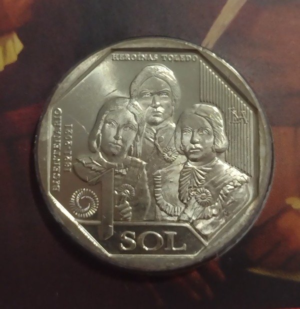 Producto - Perú blíster con 3 monedas de la serie Heroínas de la Patria - 5