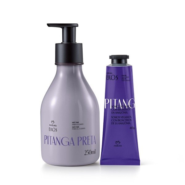 Producto - KIT Pitanga Preta: Pulpa Corporal 250ml + Pulpa para Manos 40gr - Ekos Natura