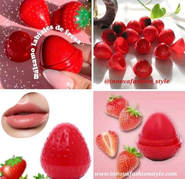 Producto - BÁLSAMO LABIAL DE FRUTILLA