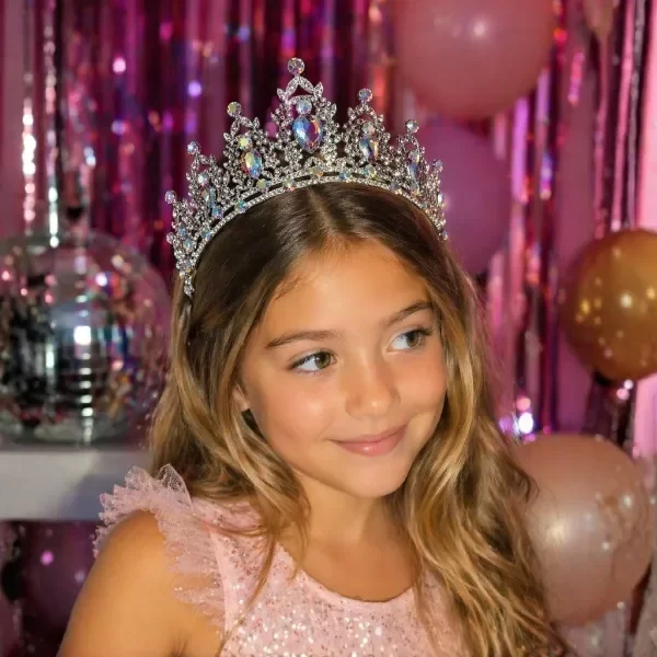 Producto - CORONA PREMIUM "PRINCESS" CON GEMAS IRIDISCENTES