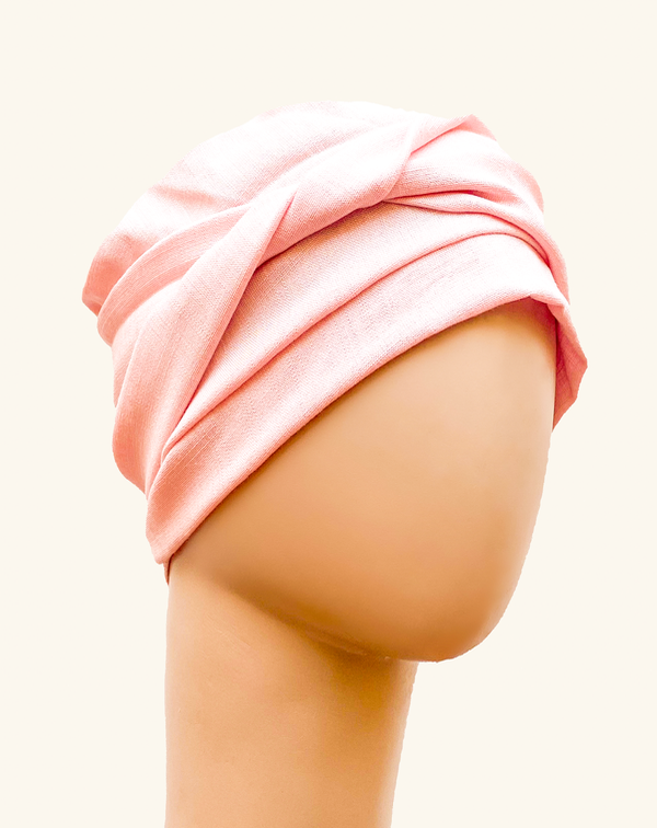 Producto - Turbante Alma de Lino Rosa