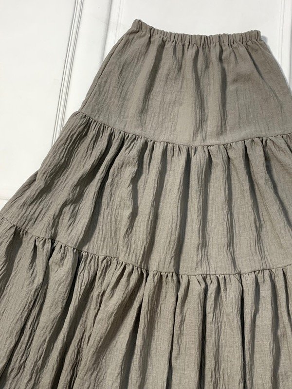 Producto - Maxifalda Gris - 1
