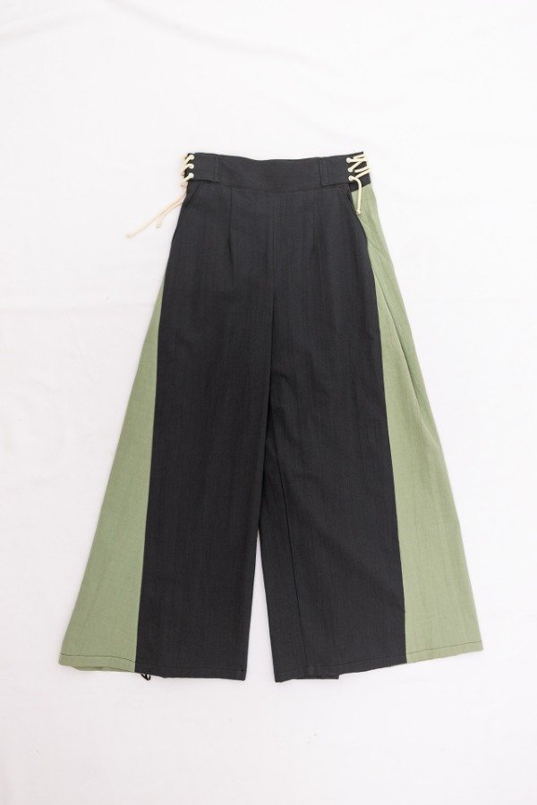 Producto - Pantalón Azahar - negro y verde