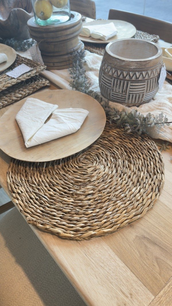 Producto - INDIVIDUAL SEAGRASS CIRCULAR