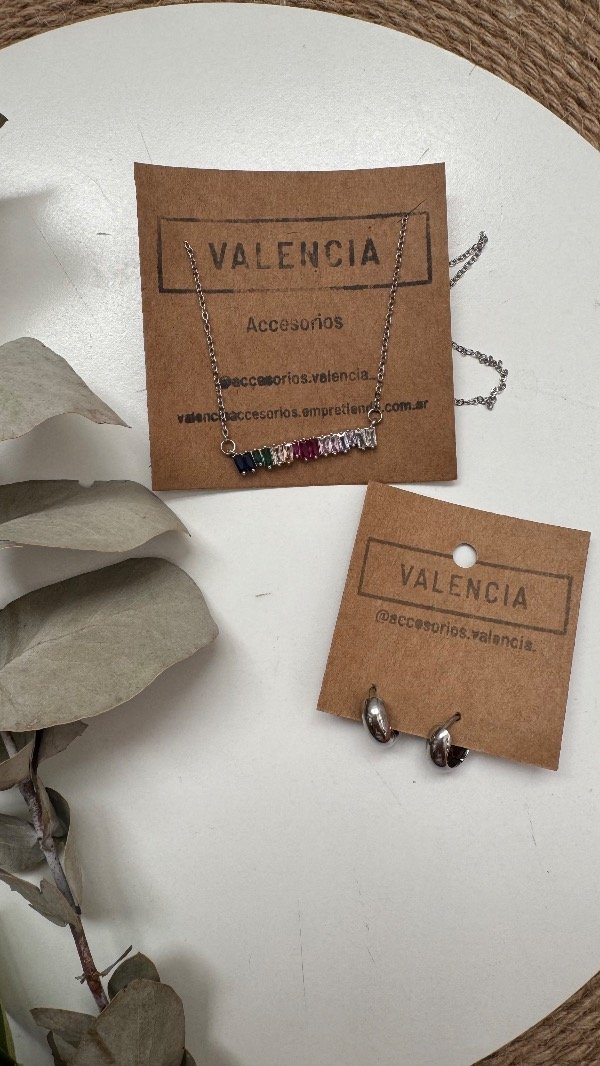 Producto - Conjunto colores más argollitas