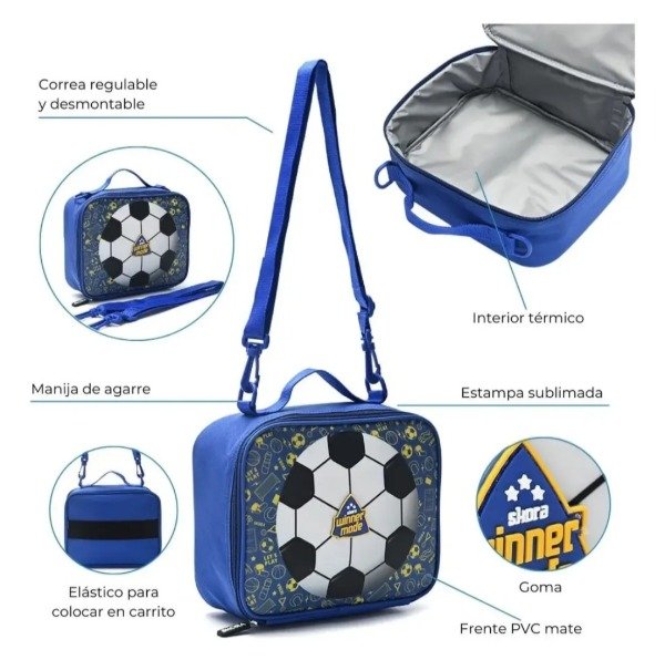 Producto - Lunchera térmica Fútbol - 12