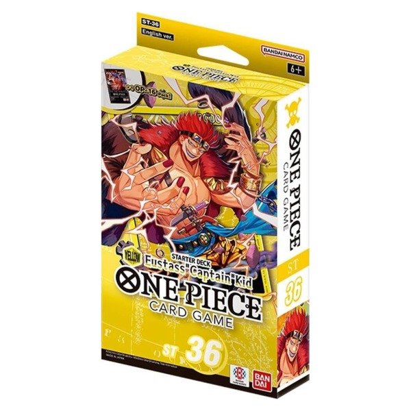 Producto - CARTAS BANDAI TCG ONE PIECE: STARTER DECK - EUSTASS CAPTAIN KID