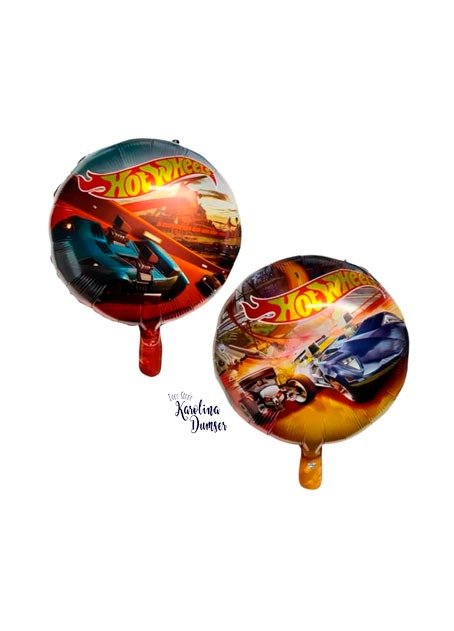 Producto - Globo Redondo Hot Wheels 18"