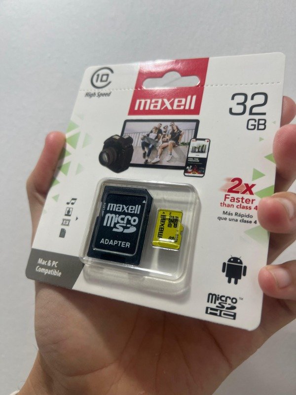 Producto - Micro SD 32GB Maxell
