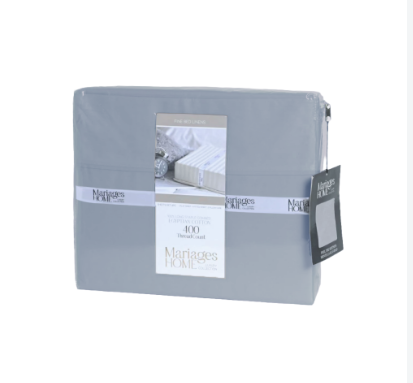 Producto - Set de Sábanas puro Algodón Egipcio 400 Hilos Importadas - 7
