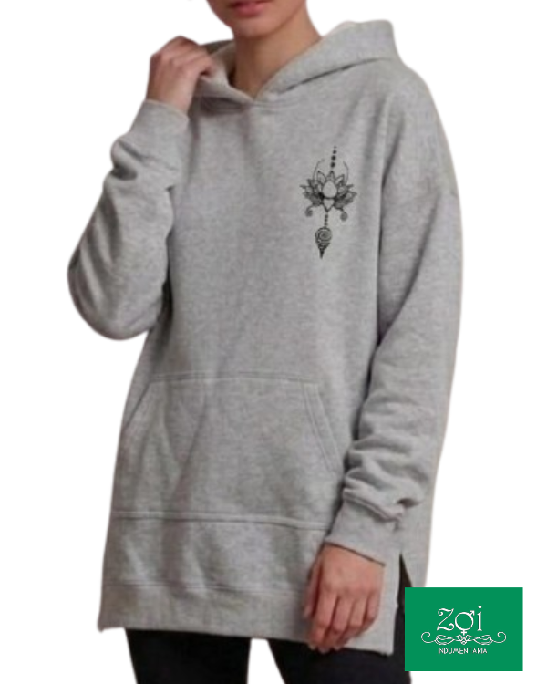 Producto - MAXI BUZO FLOR DE LOTO