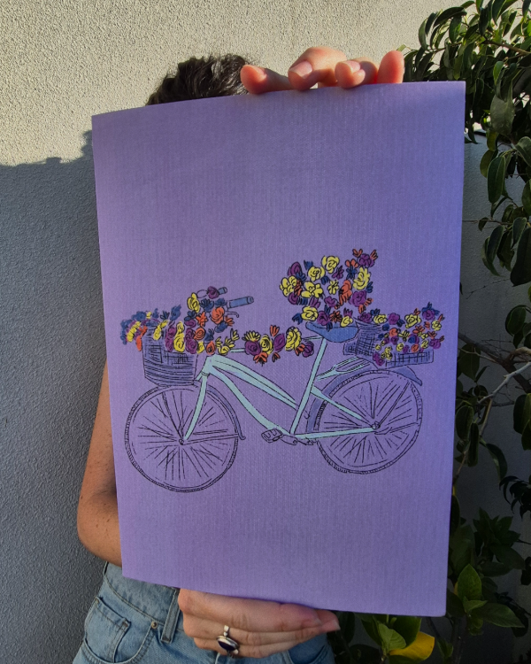 Producto - Bici y Florcitas