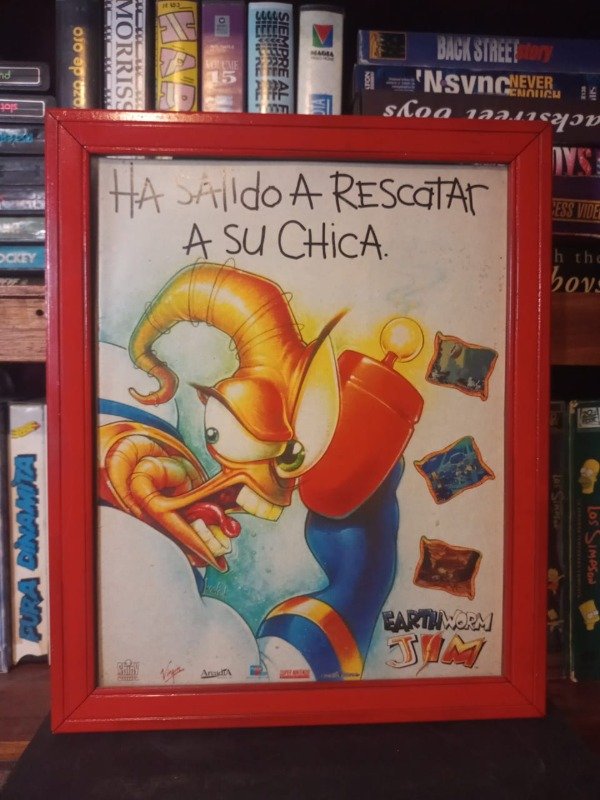 Producto - Cuadro Earth Worm Jim 2