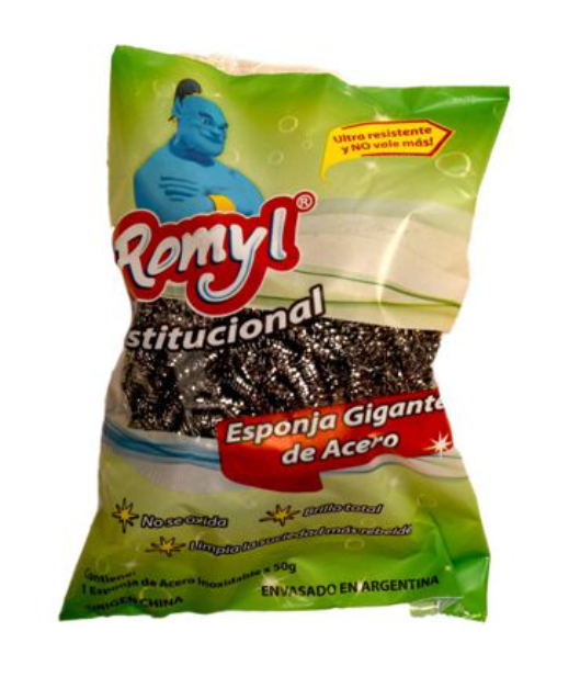 Producto - ROMYL ACERO GIGANTE 50GR X 1 ART355