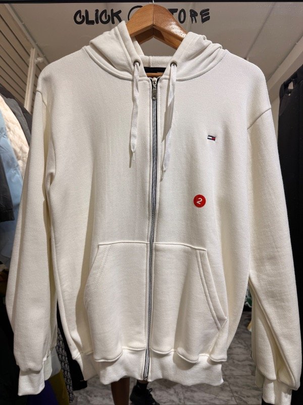 Producto - Campera Frisada Tommy Blanca