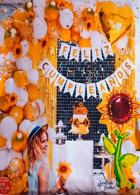 Producto - Set de Globos Girasol y Deco Party