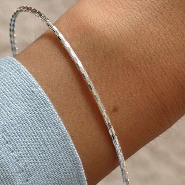 Producto - Pulsera Esclava Laminada Plata 925