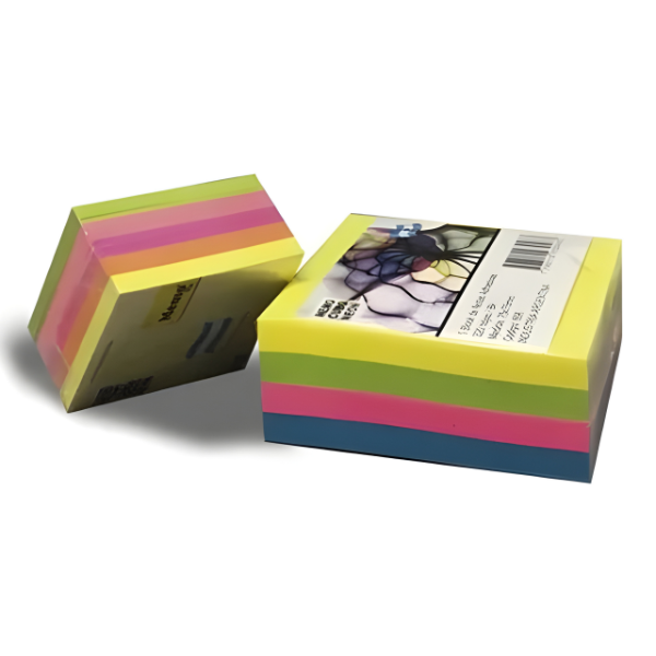 Producto - NOTAS ADHESIVAS POST IT FLUO 50x50 x200 HOJAS