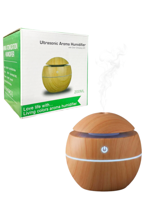 Producto - HUMIFICADOR  ULTRASONIC AROMA 200ML001 002