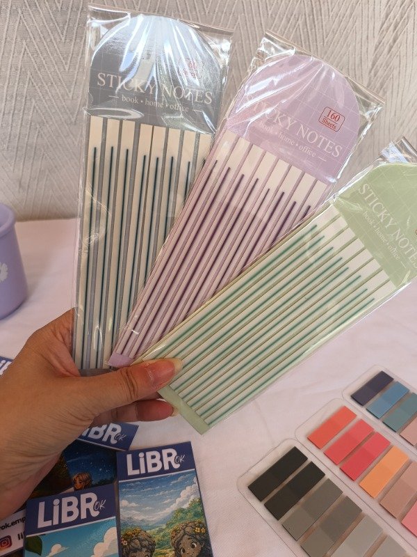 Producto - Resaltador adhesivo largo - SET x3