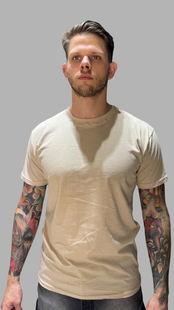 Producto - Remera clásica beige