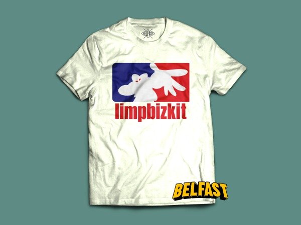 remera logo limpbizkit red blue