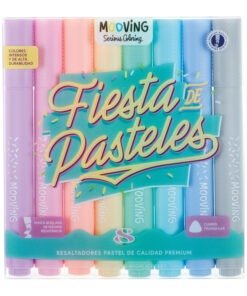 Producto - Resaltador mooving pastel x 8 unidades