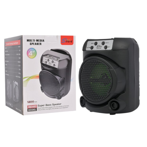 Producto - Parlante BT 4" SING-E ZQS1483