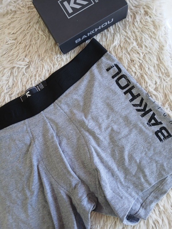 Producto - Boxer bakhou gris T.L