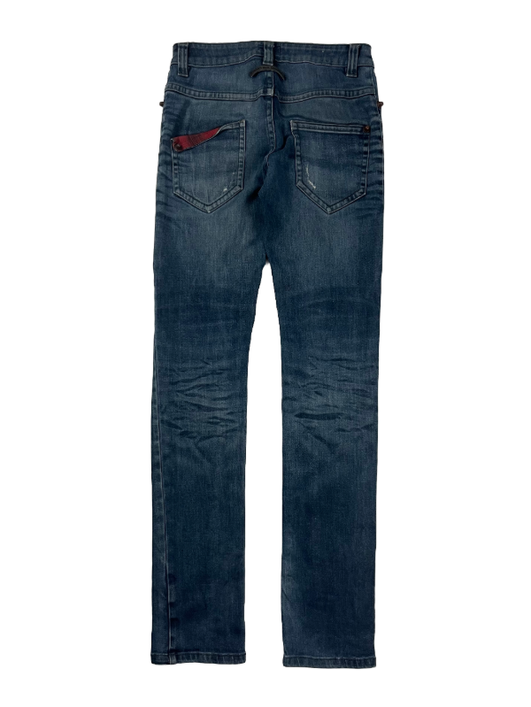 Producto - Jean Paul Gaultier Classic Tartan Accented Denim Jeans - 0