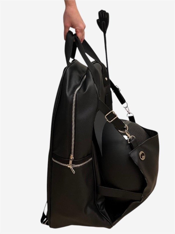 Producto - Bolso de Equitación 3 en 1 NEGRO