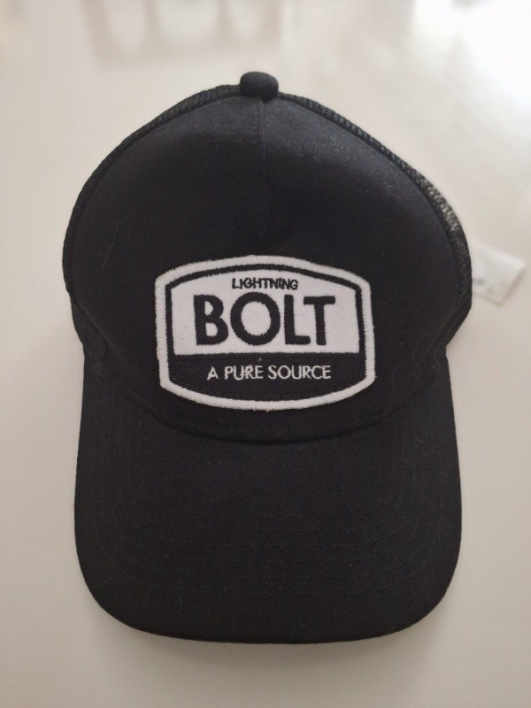 Producto - Gorra negra Lightning bolt