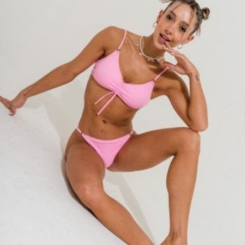 Producto - BIKINI TIPO TOP CON FRUNCE EN PECHO