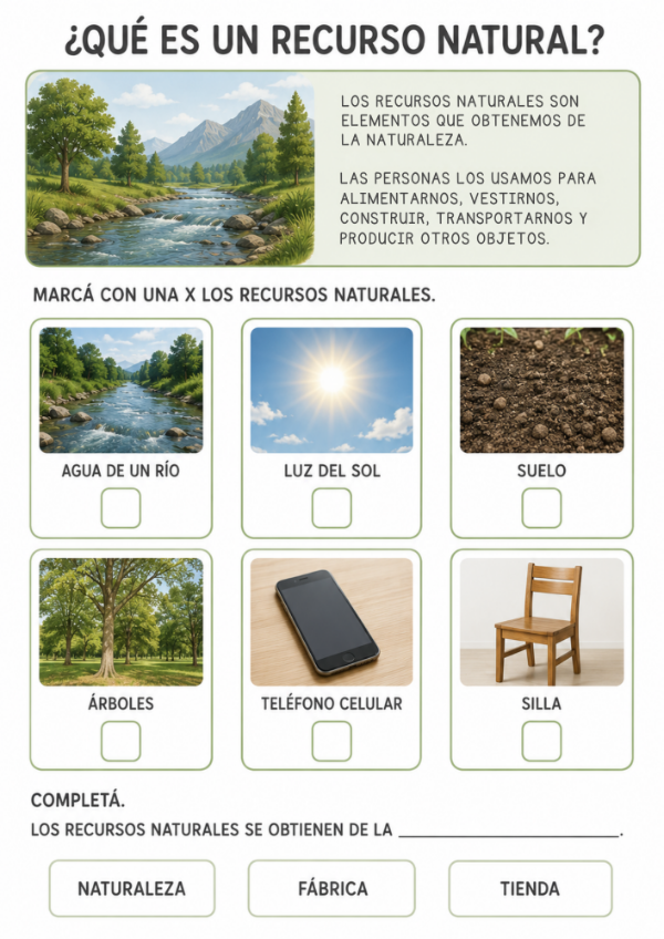 Producto - RECURSOS NATURALES Y ACTIVIDADES ECONÓMICAS - 3
